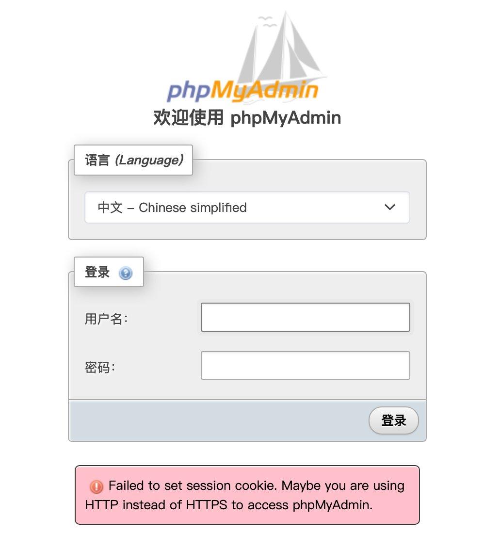 解决Failed to set session cookie. Maybe you are using HTTP instead of ...
