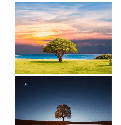 如何不使用JavaScript实现图片本地延迟加载效果?