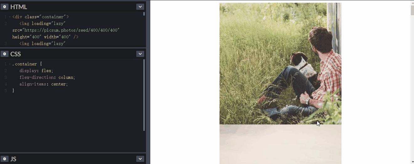 如何不使用JavaScript实现图片本地延迟加载效果?
