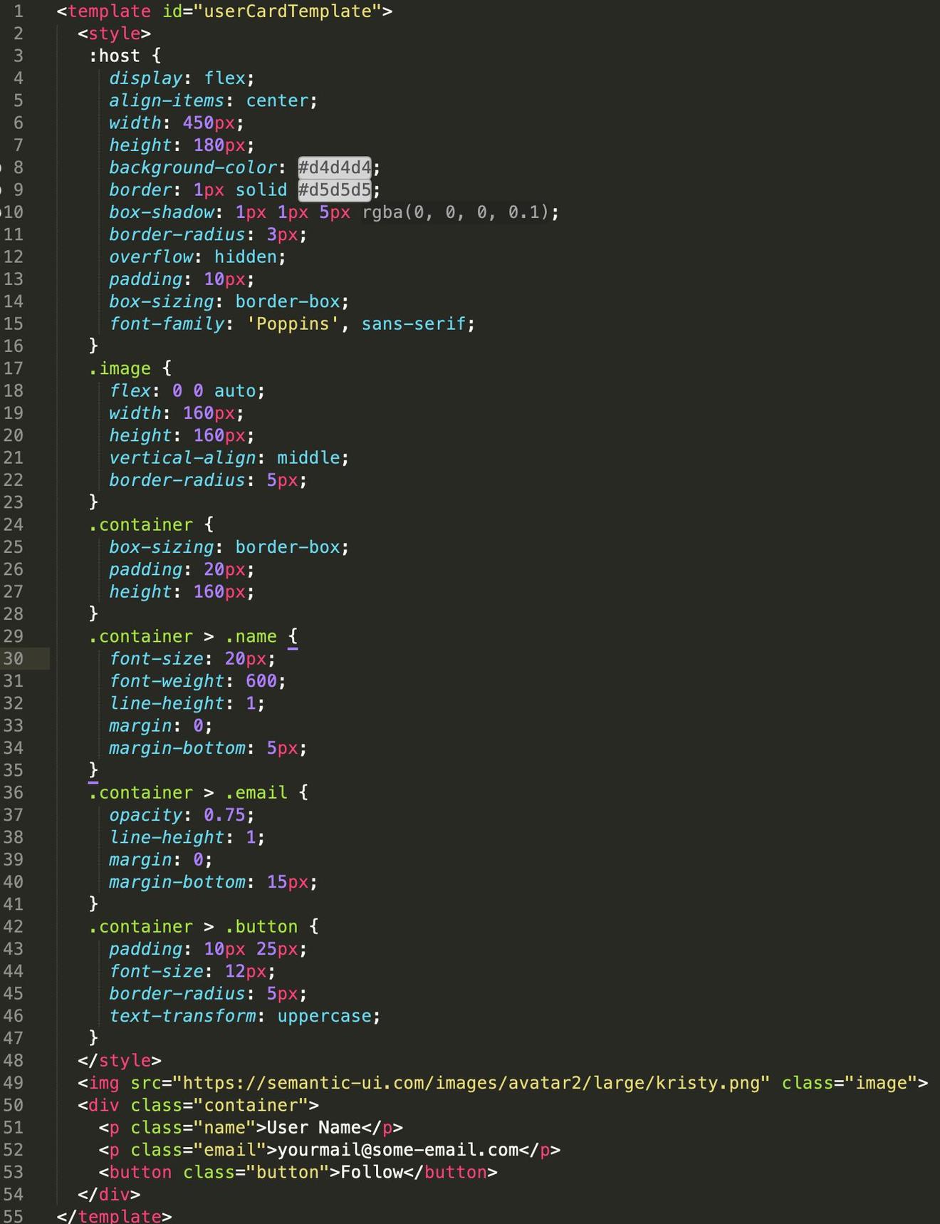 Web Components基本概念及实例教程