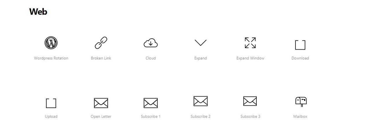 一组开源免费的Web动画图标,荐给需要的设计师和程序员