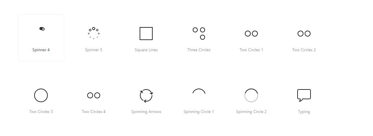 一组开源免费的Web动画图标,荐给需要的设计师和程序员