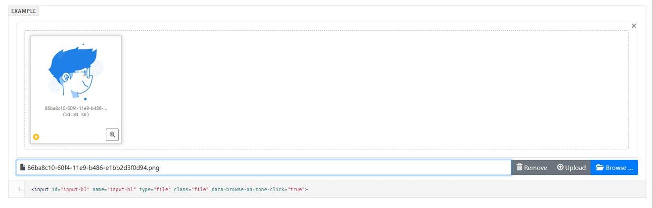 Web端文件上传从未如此简单,但却很强大——bootstrap-fileinput