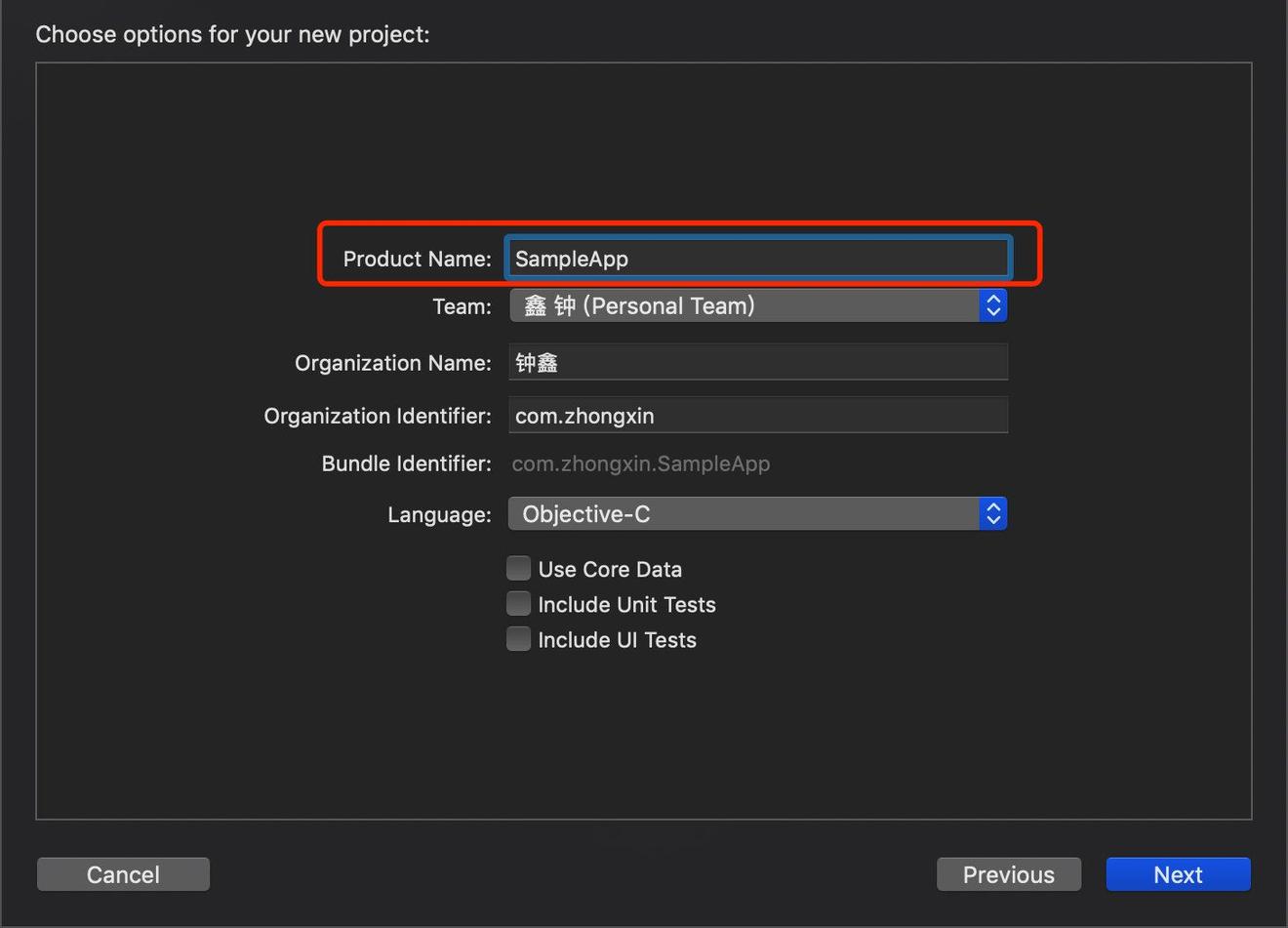 从0开发一款IOS APP(第一天)