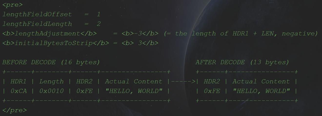 Netty粘包&半包解决方案