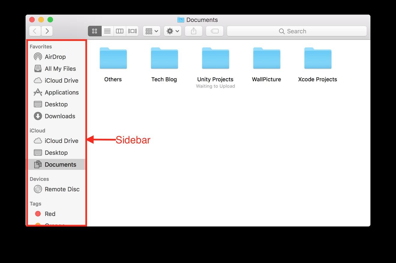 带你玩转Mac Finder系列——定制你的Finder(Sidebar)
