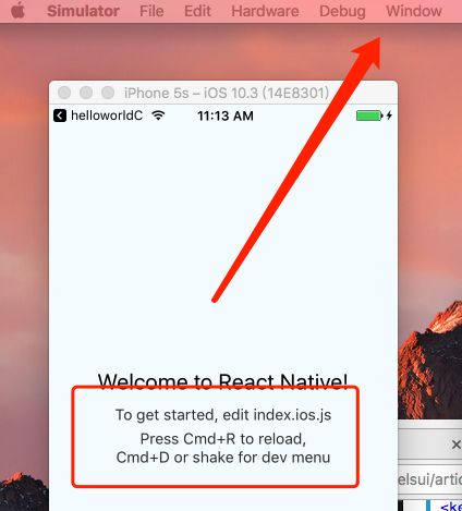 react native第一个项目(android与ios)