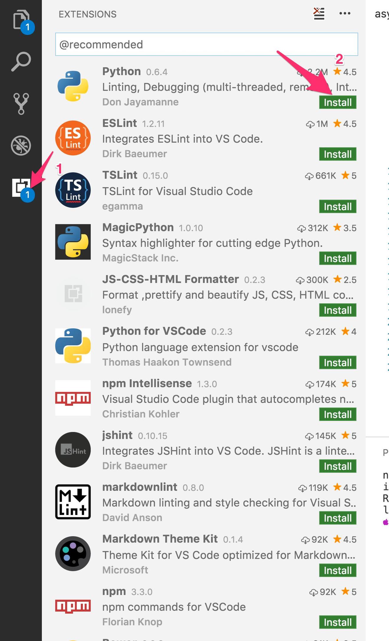 学习Javascript,代码编辑用什么好?试试VSCode