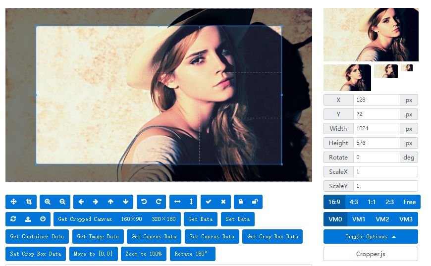 一个不简单的图片裁剪库:Cropper.js