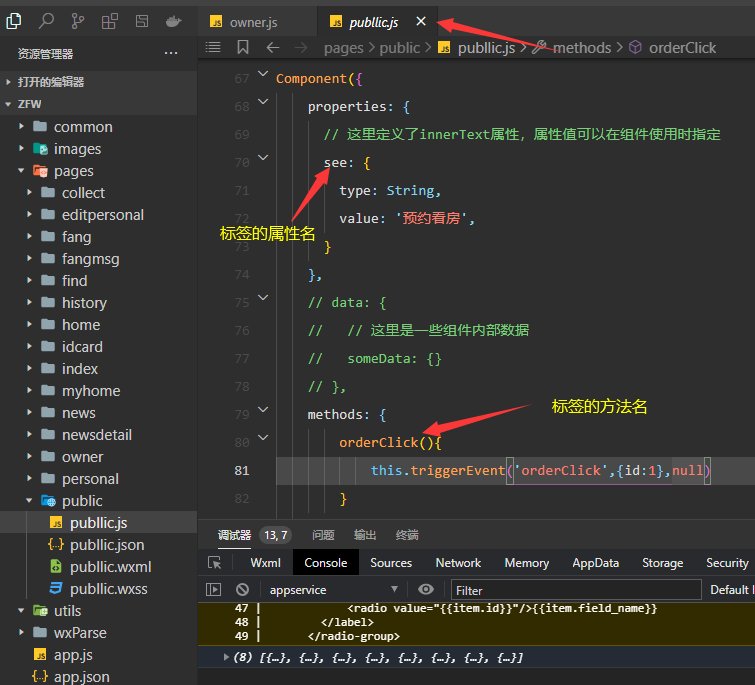 微信小程序自定义组件