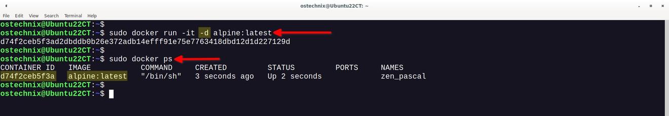 Run Containers In Background