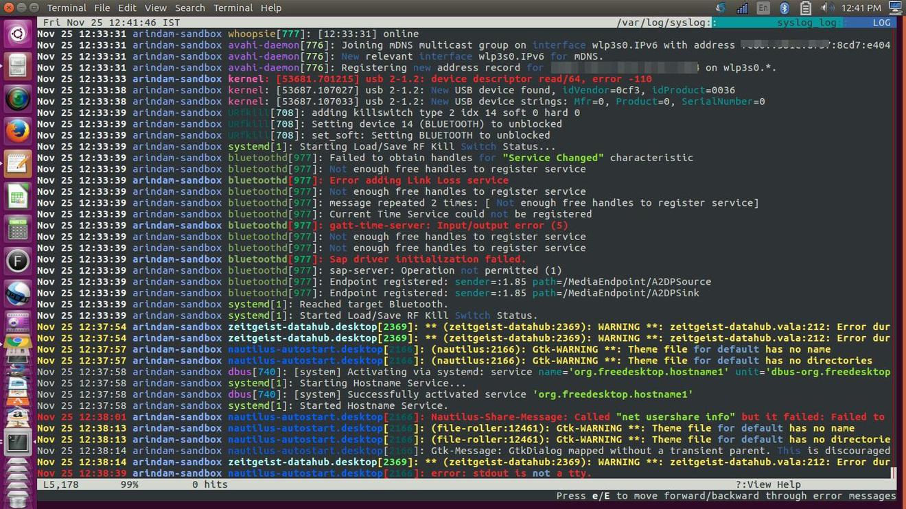 lnav: 用于 Linux 的高级日志文件浏览器 - 乐耶园