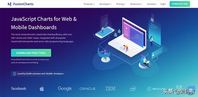 适用于任何数据可视化需求的10个最佳JavaScript图表库 - 乐耶园
