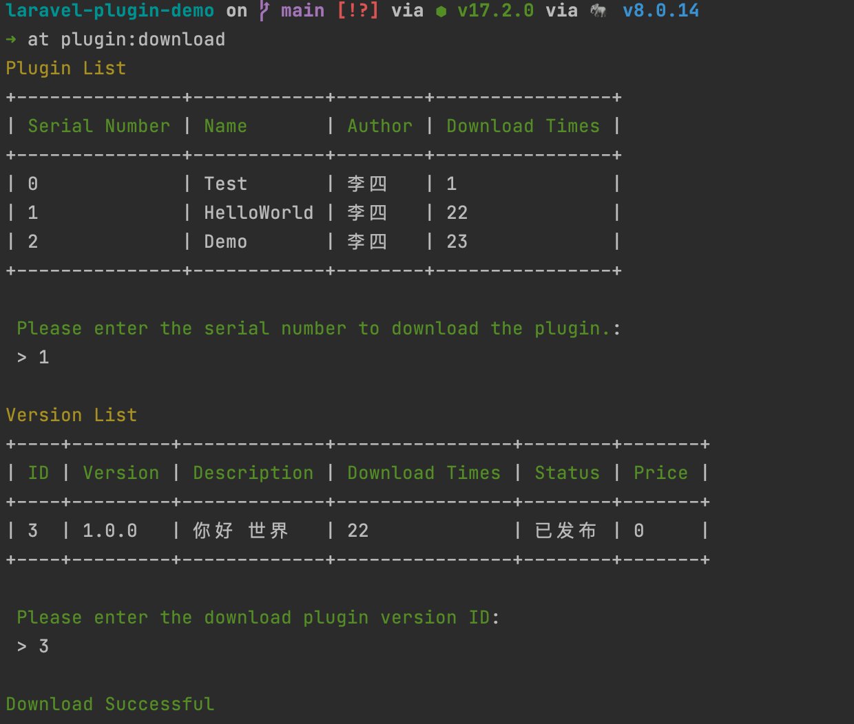 LaravelPlugin 基于 Laravel 的插件机制解决方案 乐耶园