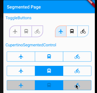 【Flutter 专题】136 图解 CupertinoSegmentedControl 分段控制器 - 乐耶园