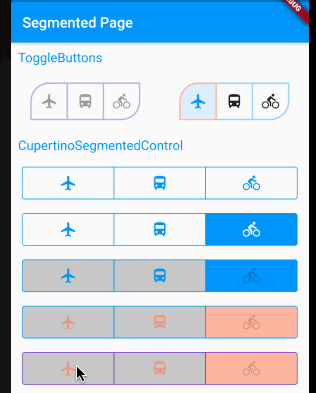 【Flutter 专题】136 图解 CupertinoSegmentedControl 分段控制器 - 乐耶园